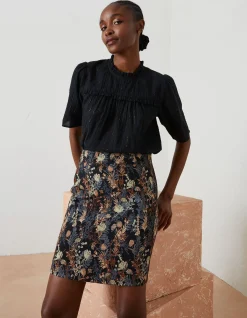 Women FatFace View All|Cally Jacquard Skirt