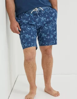 Men FatFace Swimwear|Camber Beach Print Swim Shorts