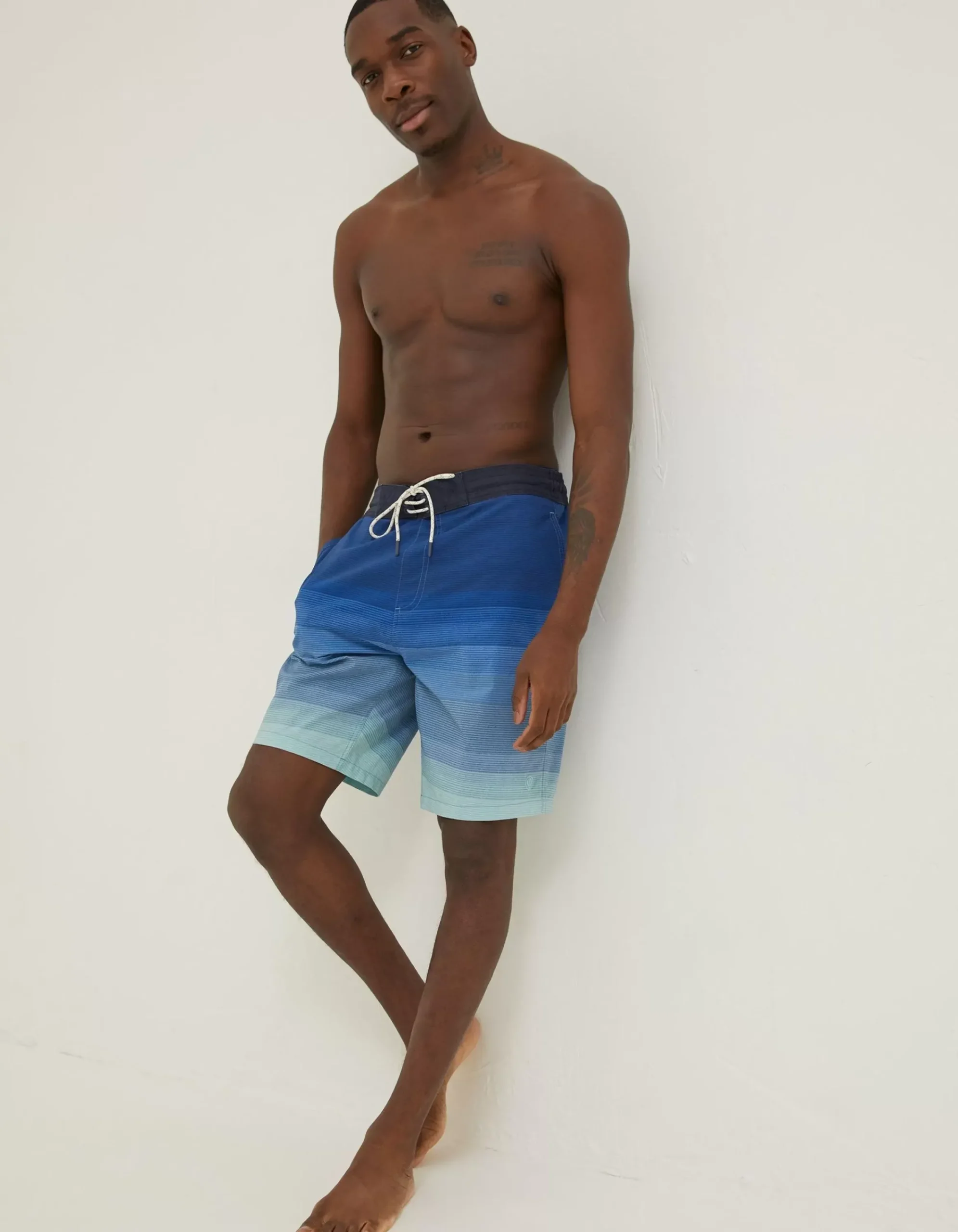 Men FatFace Swimwear|Camber Ombre Swim Shorts