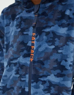 Boys FatFace Nightwear & Loungewear|Camo Onesie