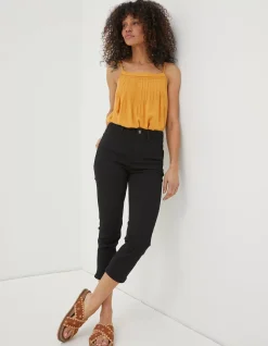 Women FatFace Jeans & Dungarees|Capri Sway Colour Jeans
