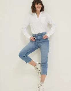 Women FatFace Jeans & Dungarees|Capri Sway Slim Jeans