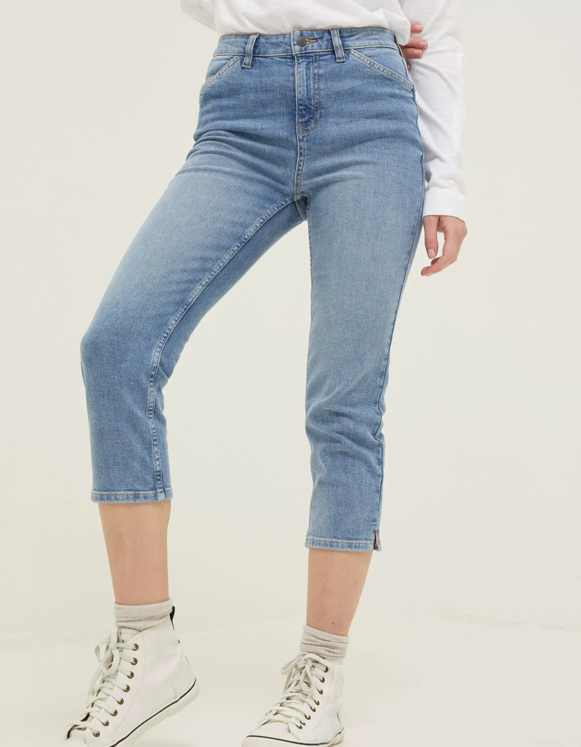 Women FatFace Jeans & Dungarees|Capri Sway Slim Jeans