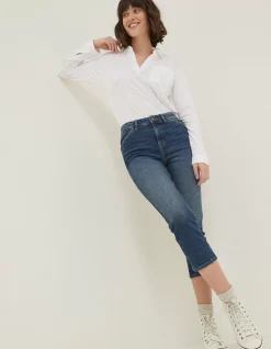Women FatFace Jeans & Dungarees|Capri Sway Slim Jeans