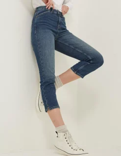 Women FatFace Jeans & Dungarees|Capri Sway Slim Jeans