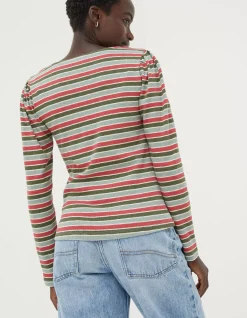 Women FatFace View All|Carly Stripe Top