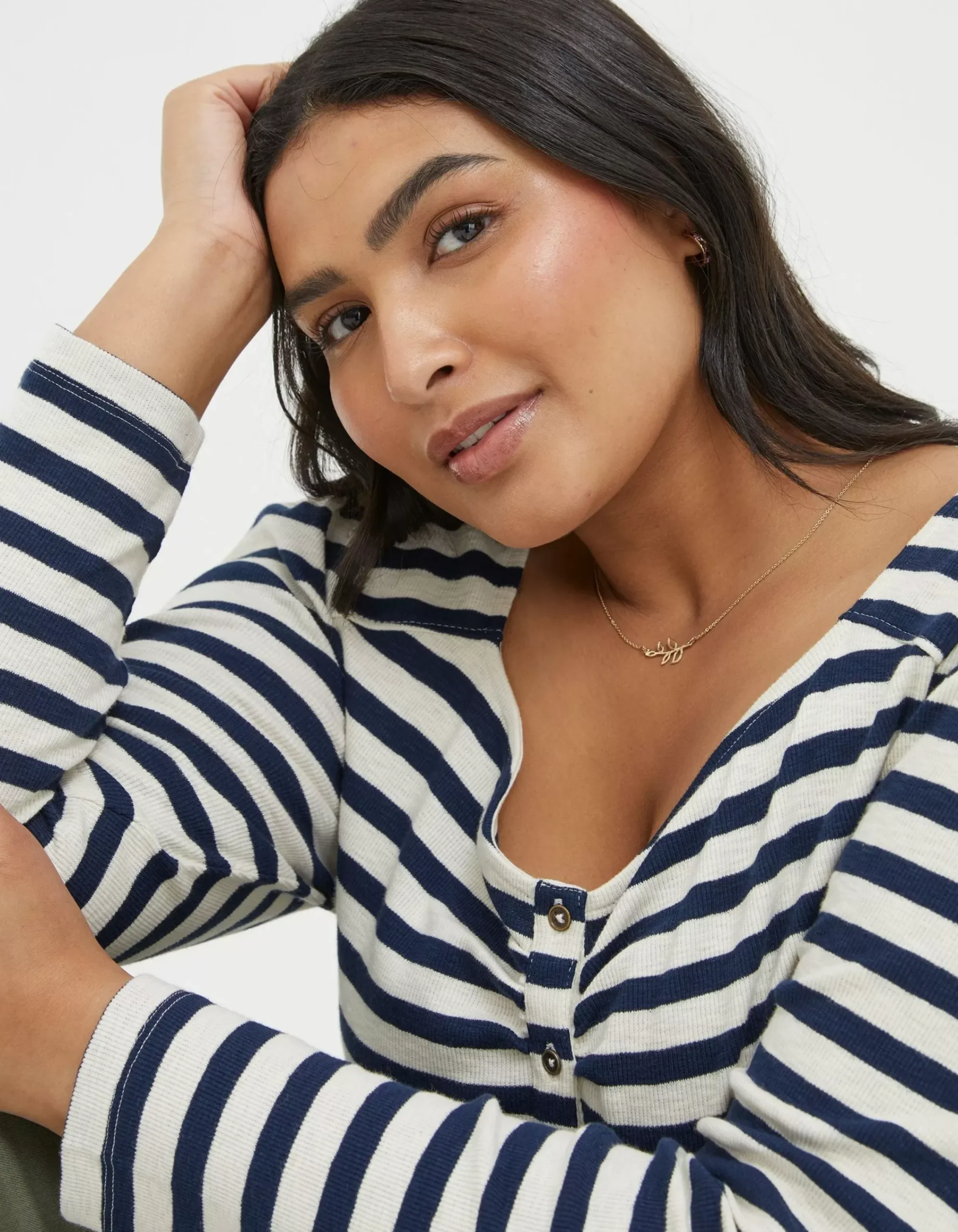 Women FatFace Tops & T-Shirts|Carly Stripe Top