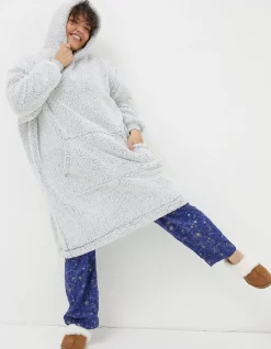 Women FatFace View All|Carrie Fluffy Snuggle Hoodie