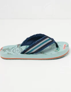 Boys FatFace View All|Carter Crocodile Flip Flops