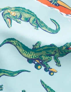Baby FatFace View All|Carter Crocodile Surf Suit And Hat Set