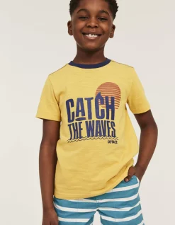Boys FatFace View All|Catch The Waves Graphic T-Shirt
