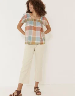 Women FatFace Tops & T-Shirts|Catherine Check Blouse