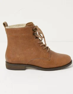 Women FatFace View All|Catrin Lace Up Ankle Boot