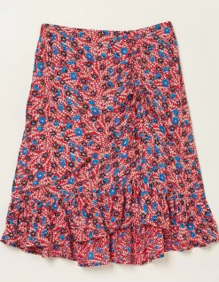 Women FatFace Skirts|Cece Woodblock Meadow Skirt