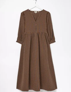 Women FatFace View All|Ceil Gingham Midi Dress