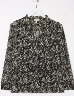 Women FatFace Shirts & Blouses|Charlie Abstract Blouse