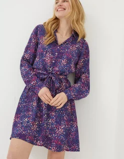 Women FatFace Dresses|Charlie Spot Shirt Dress