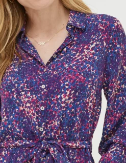 Women FatFace Dresses|Charlie Spot Shirt Dress