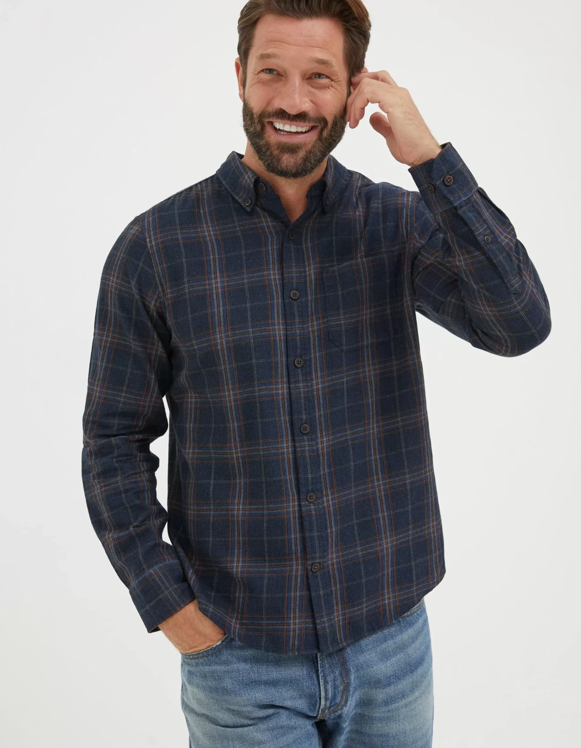 Men FatFace View All|Charlton Check Shirt