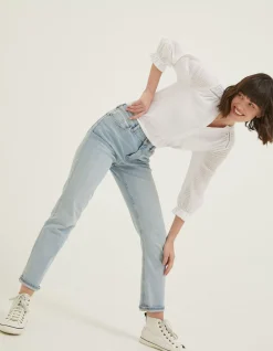 Women FatFace Jeans & Dungarees|Chesham Girlfriend Comfort Stretch Jeans