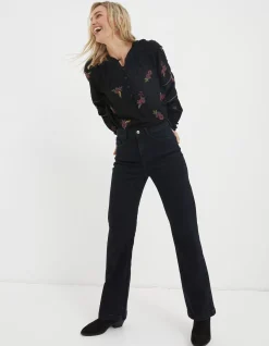 Women FatFace Shirts & Blouses|Chessie Embroidered Blouse