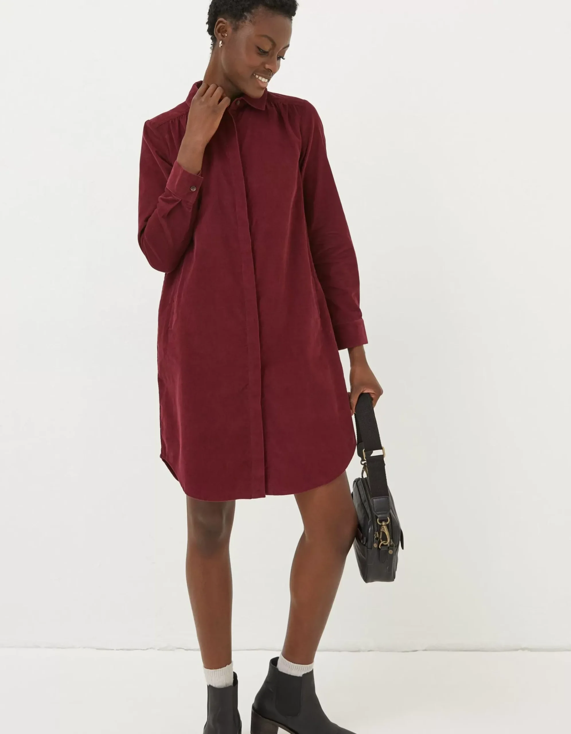 Women FatFace Dresses|Chester Cord Dress