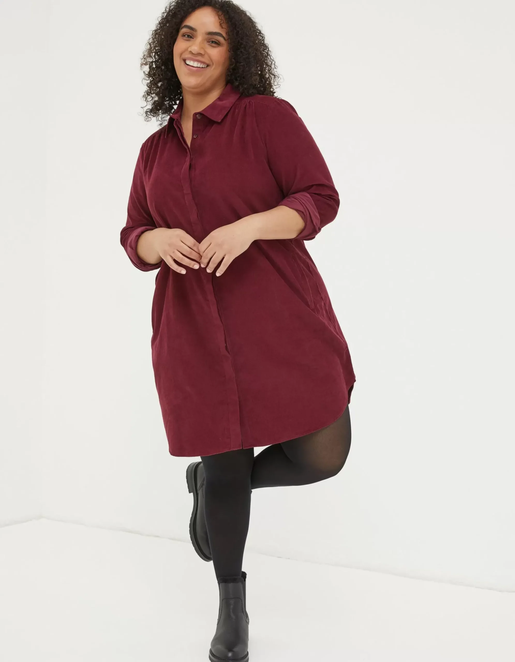 Women FatFace Dresses|Chester Cord Dress