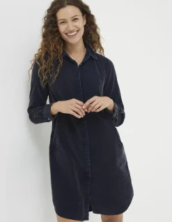 Women FatFace View All|Chester Cord Shirt Dress