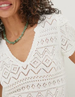 Women FatFace Knitwear|Chiara Knitted Top