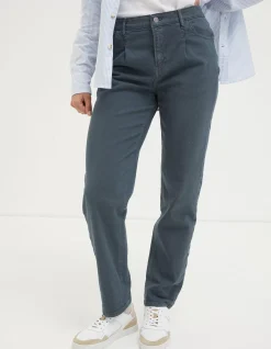 Women FatFace Trousers & Leggings|Cleo Canvas Barrel Leg Chino