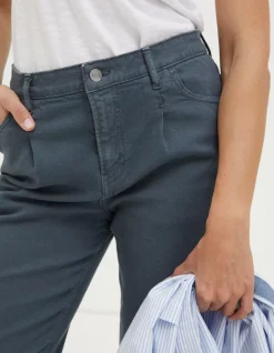 Women FatFace Trousers & Leggings|Cleo Canvas Barrel Leg Chino