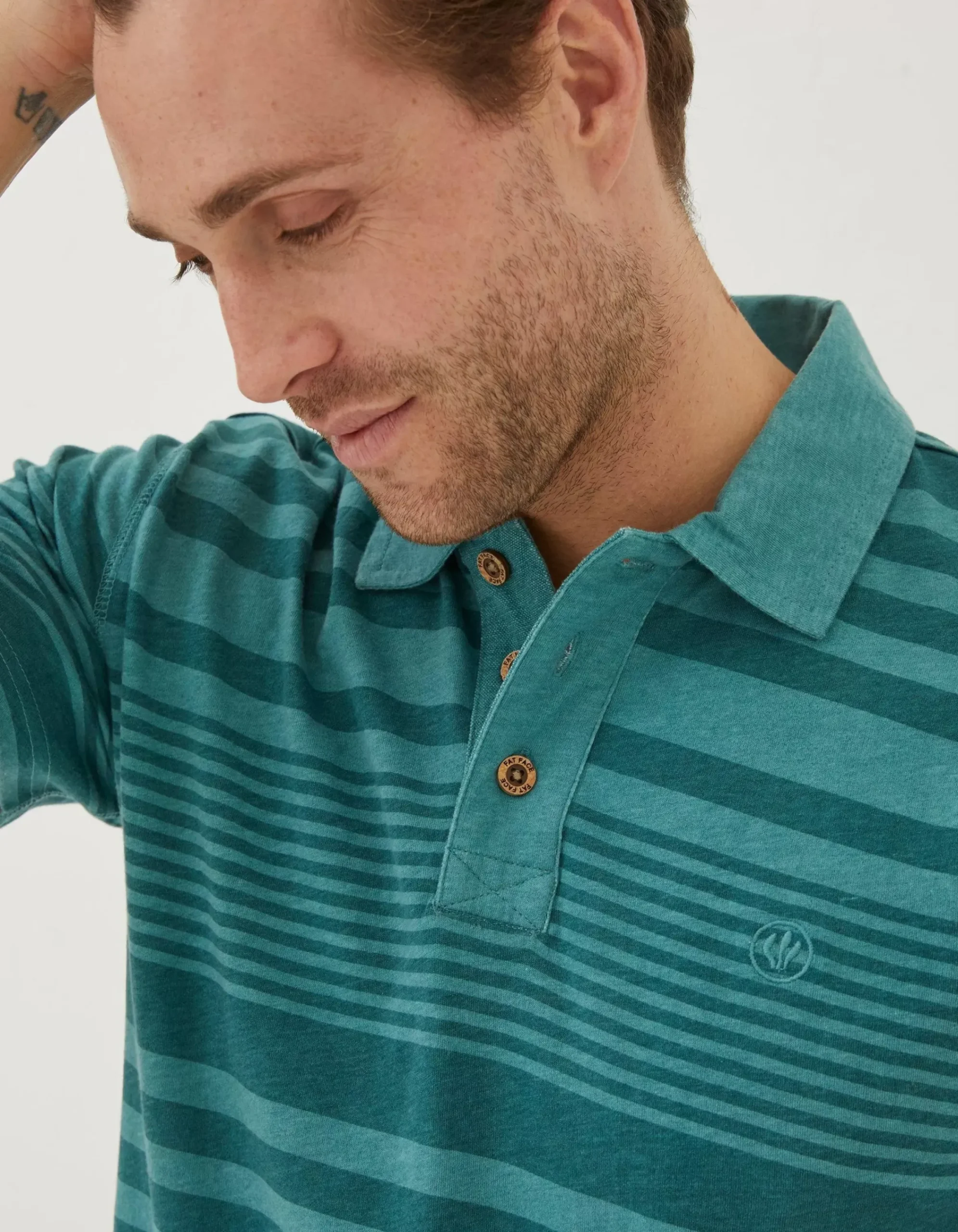 Men FatFace T-Shirts|Clifton Stripe Polo