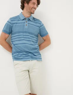Men FatFace T-Shirts|Clifton Stripe Polo