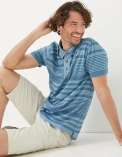 Men FatFace T-Shirts|Clifton Stripe Polo