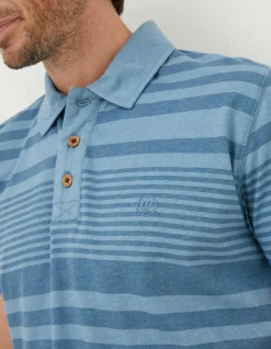 Men FatFace T-Shirts|Clifton Stripe Polo