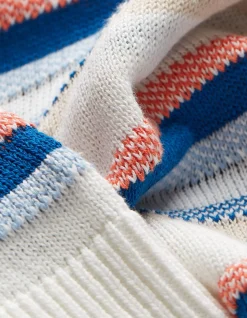 Women FatFace Knitwear|Coastal Stripe Hoodie