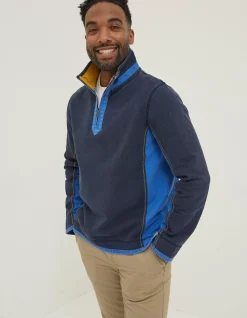 Men FatFace Sweatshirts & Hoodies|Colour Block Airlie Sweatshirt