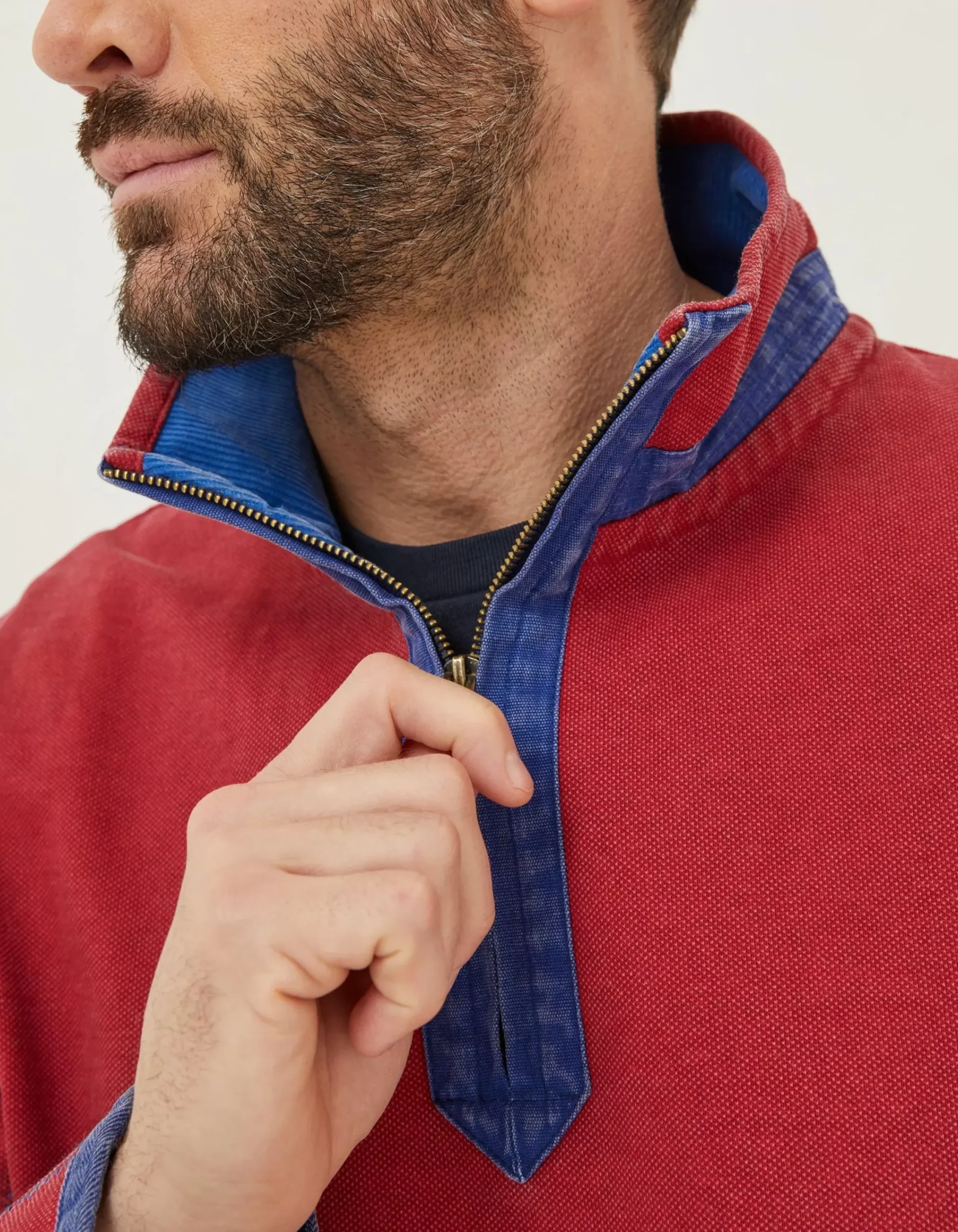 Men FatFace Sweatshirts & Hoodies|Colour Block Airlie Sweatshirt