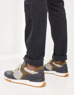 Men FatFace View All|Colour Block Mens Trainers