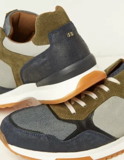 Men FatFace View All|Colour Block Mens Trainers
