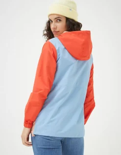 Women FatFace Coats & Jackets|Colour Block Packaway Mac
