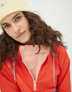 Women FatFace Coats & Jackets|Colour Block Packaway Mac