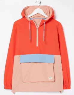 Women FatFace Coats & Jackets|Colour Block Packaway Mac