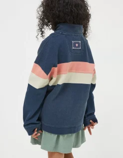 Girls FatFace View All|Colourblock Boxy Airlie Sweatshirt