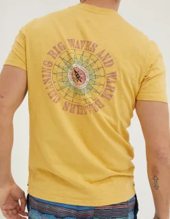 Men FatFace T-Shirts|Compass T-Shirt