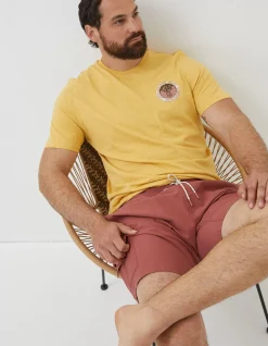 Men FatFace T-Shirts|Compass T-Shirt