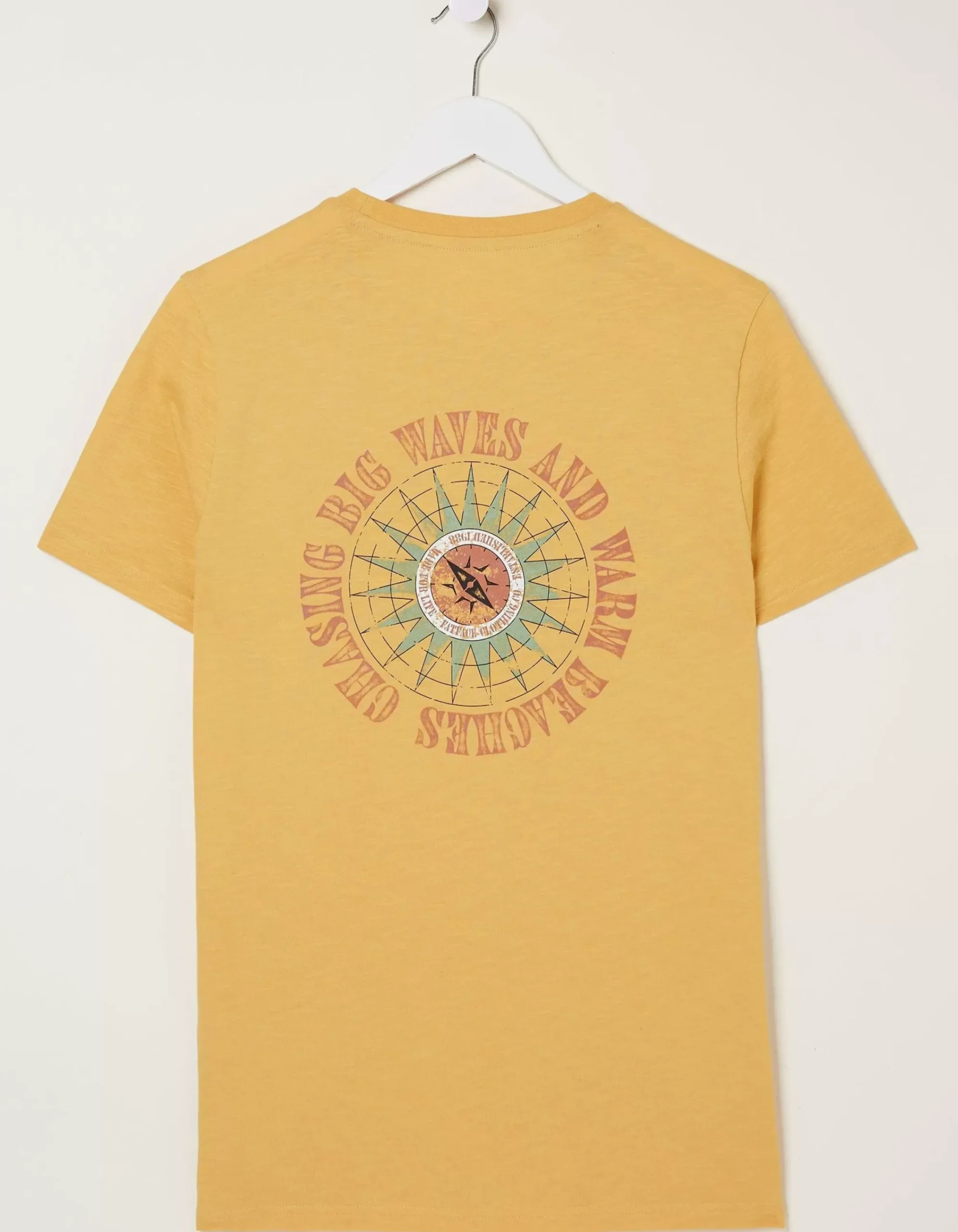 Men FatFace T-Shirts|Compass T-Shirt