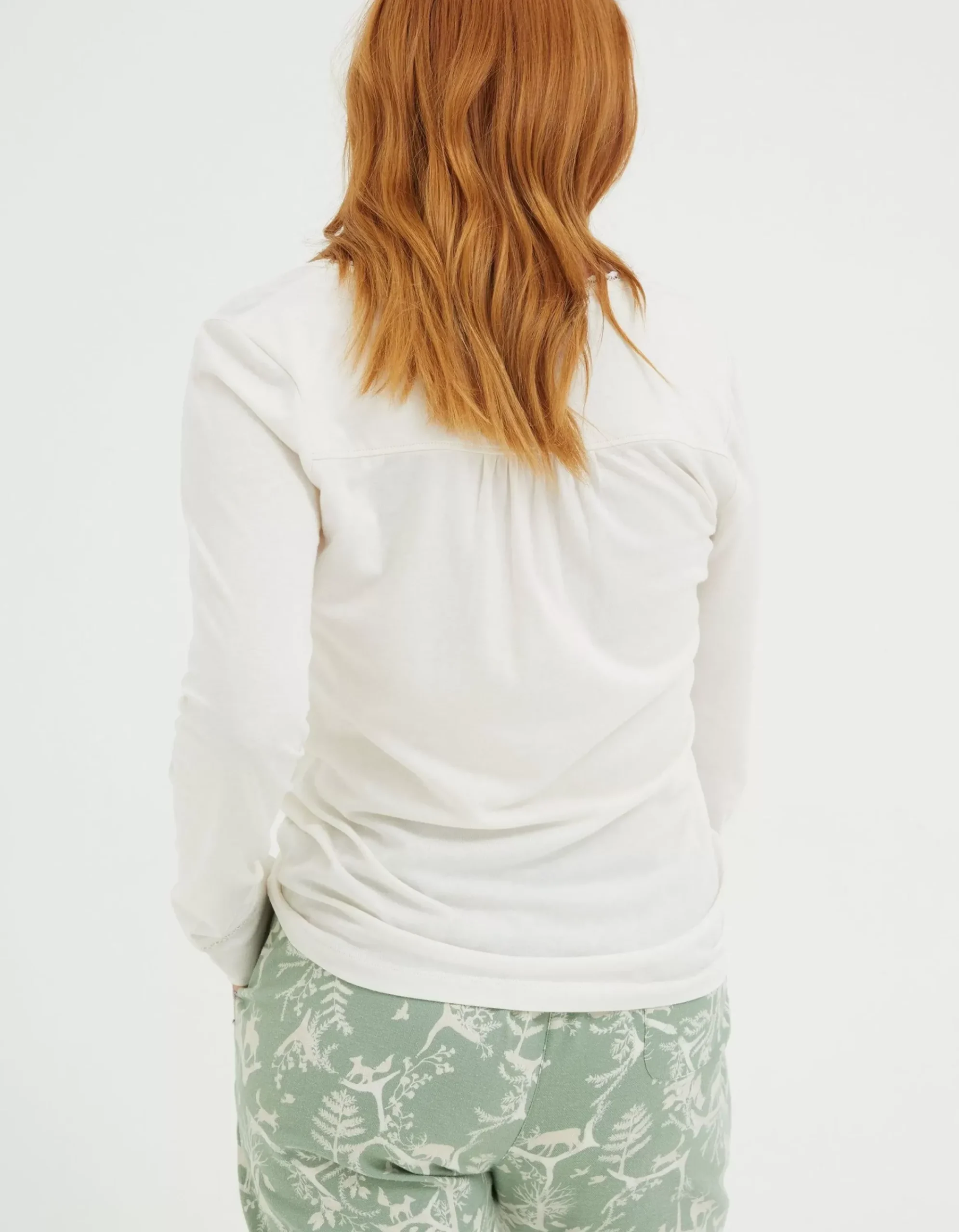 Women FatFace Nightwear & Loungewear|Cora Forest Scapes Pyjama Bottoms