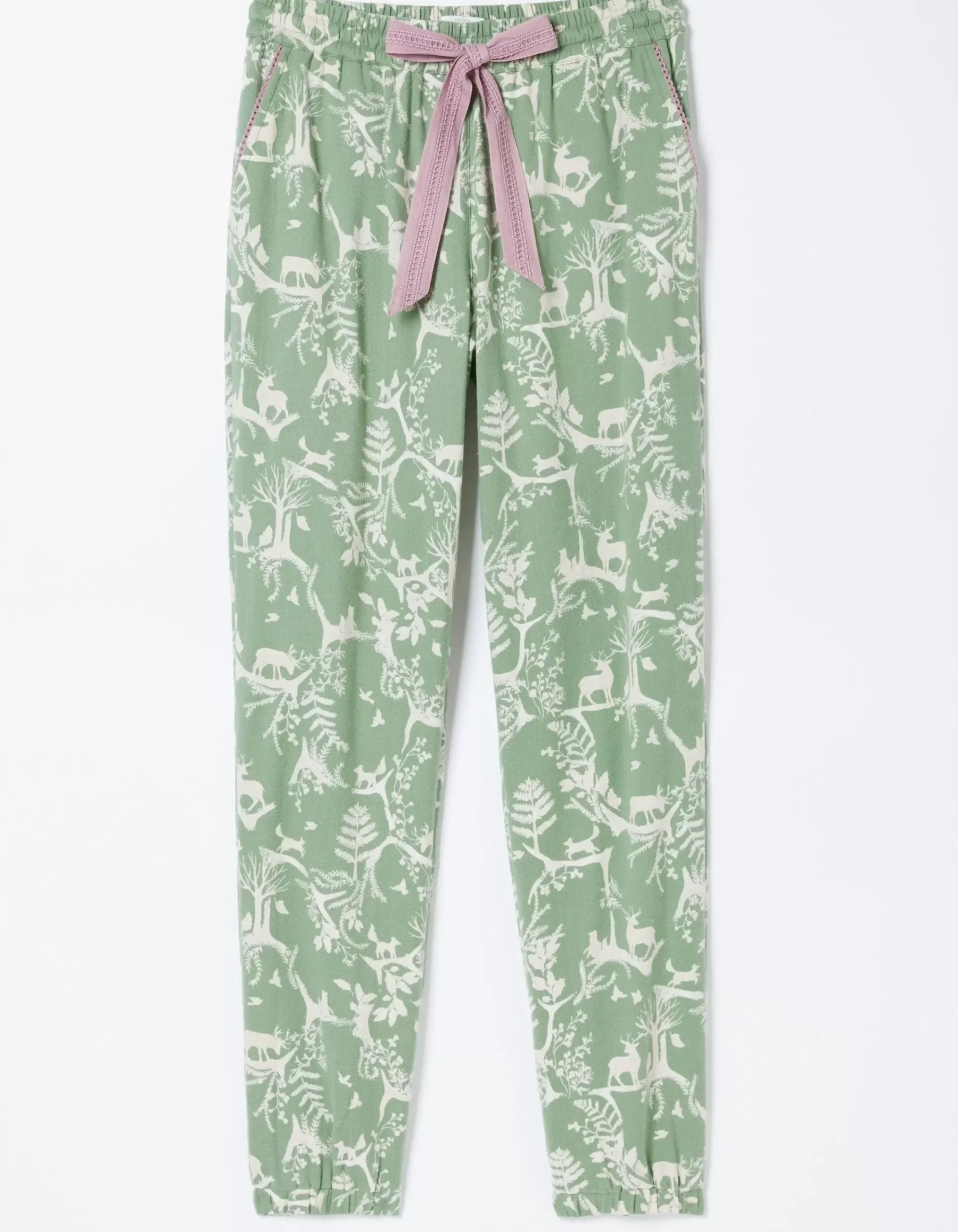 Women FatFace Nightwear & Loungewear|Cora Forest Scapes Pyjama Bottoms