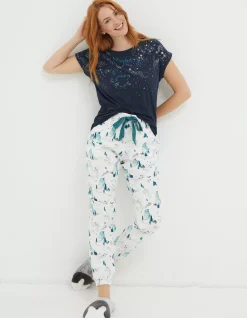 Women FatFace View All|Cora Star Gazer Pyjama Bottoms